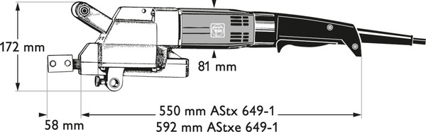 Продольная пила FEIN ASTXE649-1 в комплекте